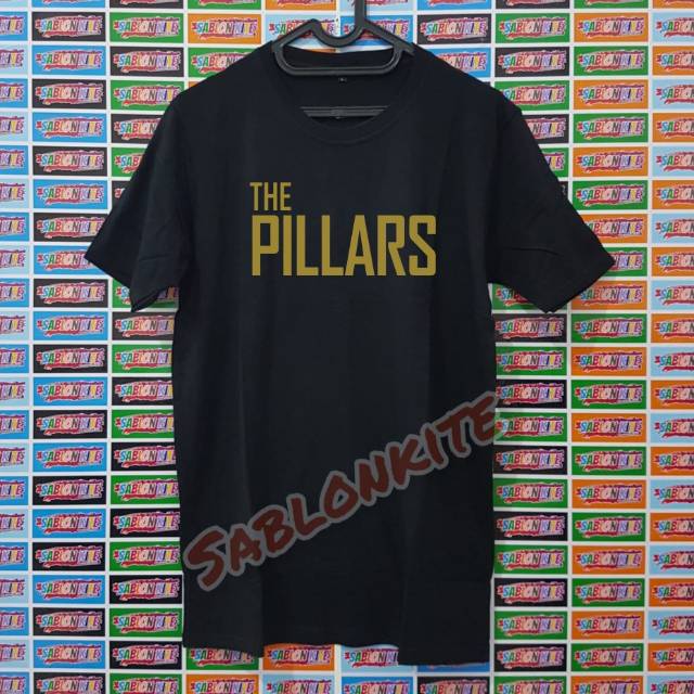 MURAH!!! KAOS THE PILLARS ARIEL NOAH BAHAN COMBED 30S DISTRO