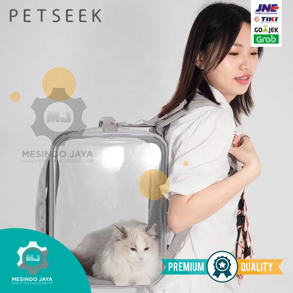 Tas Ransel Hewan Anjing Kucing Pet Cargo Pet Carrier Travel PETSEEK!