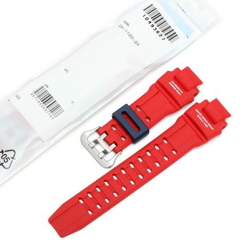 Strap Jam Tangan G-Shock GA-1100 Original Bm Red