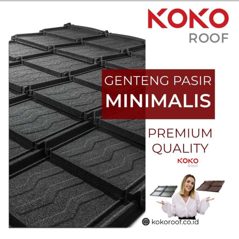 Genteng Metal Koko Roof Pasir