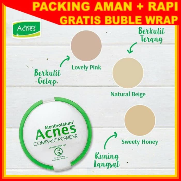 ACNES Compact Powder 14gr ~ Bedak Padat