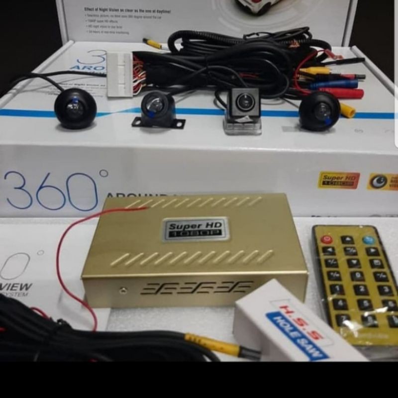 kamera mobil 360 super HD buat universal