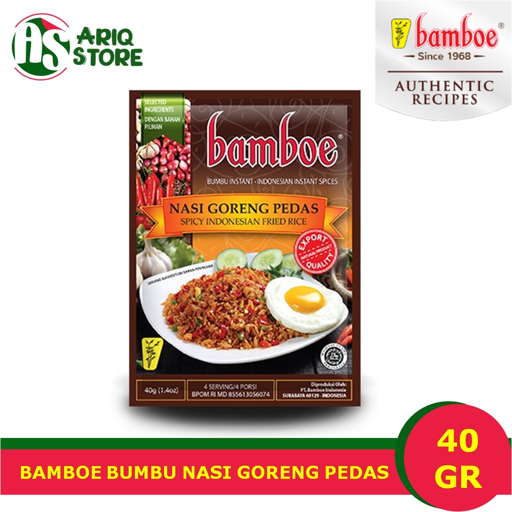 

Bumbu Bamboe Nasi Goreng Pedas
