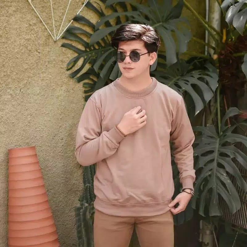Asgard777 - Sweater JUMPER COWOK POLOS / baju panjang / baju cowok / baju pria / sweater polos / sweater cowok
