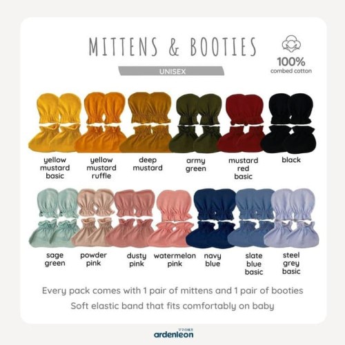 Makassar ! Mitten &amp; Booties / Kaos Tangen Kaki Bayi ARDENLEON