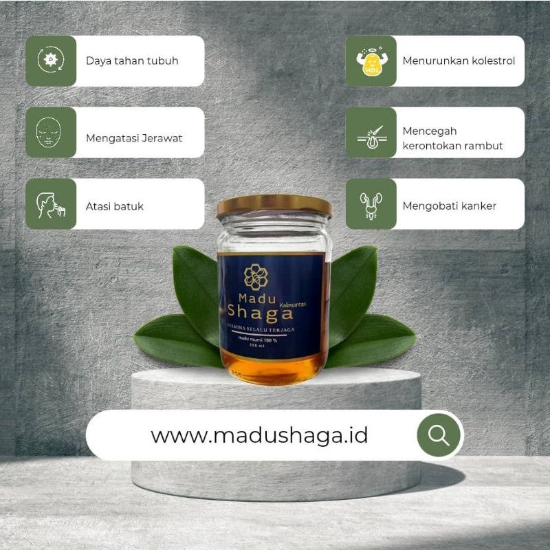 

MADU SHAGA KALIMANTAN 300 ML