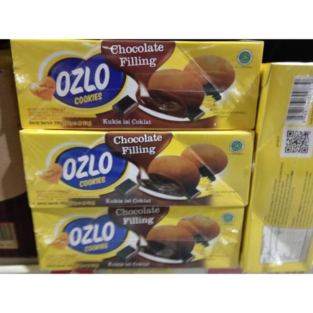 

ozlo chocolate cookies 12x39gr x 12 pack