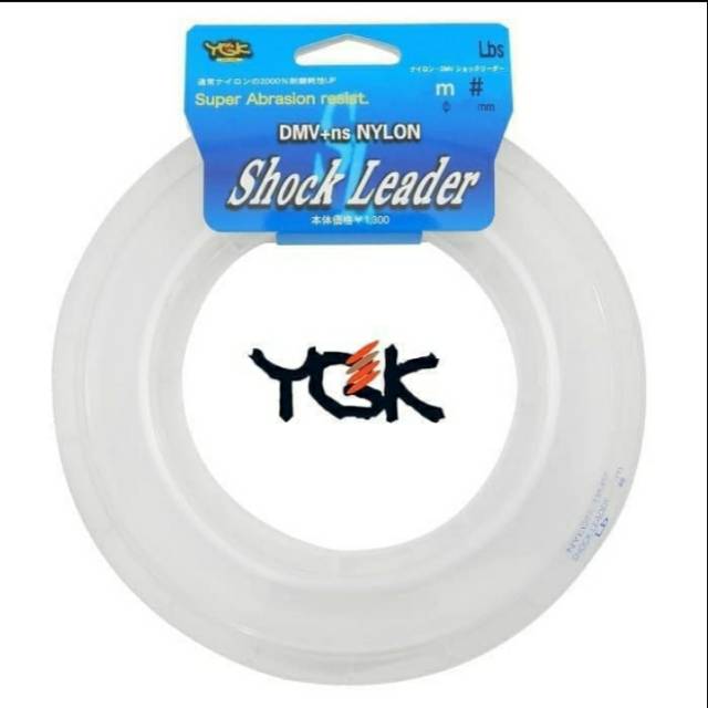 SHOCK LEADER YGK DMV+ns NYLON (SUPER ABRASION RESIST) 50-60-70lbs