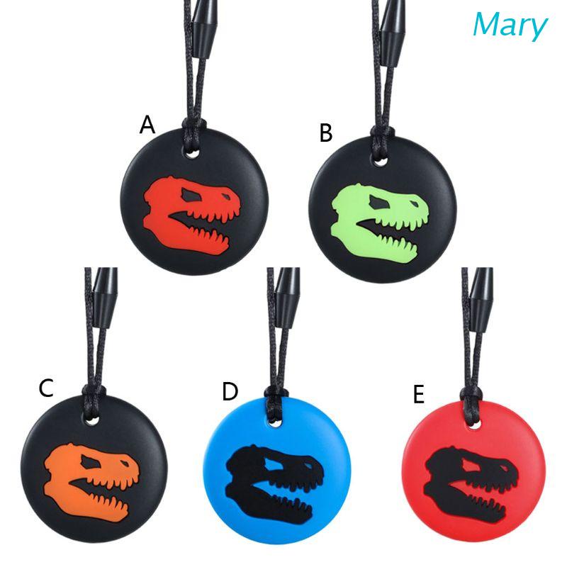 Mary Mainan Teether Bentuk Kalung Untuk Anak Autis