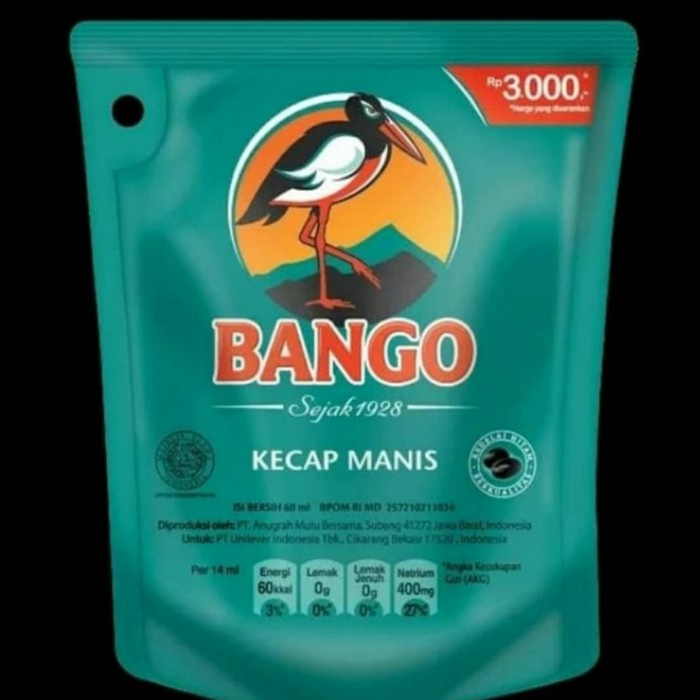 Bango Kecap Manis 60ml // Bango kecap ecer 3000