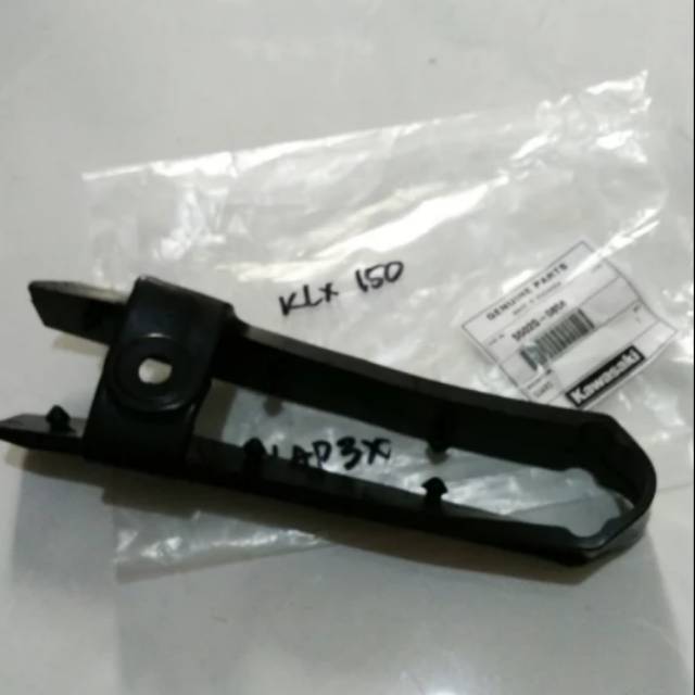 karet penahan rantai klx 150 original karet bantalan rantai klx arm standar