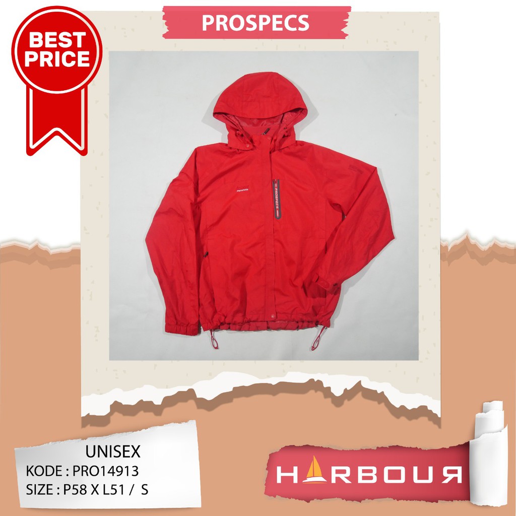 PROSPECS Jaket Gunung Outdoor Second Original Waterproof Windproof  PRO14913