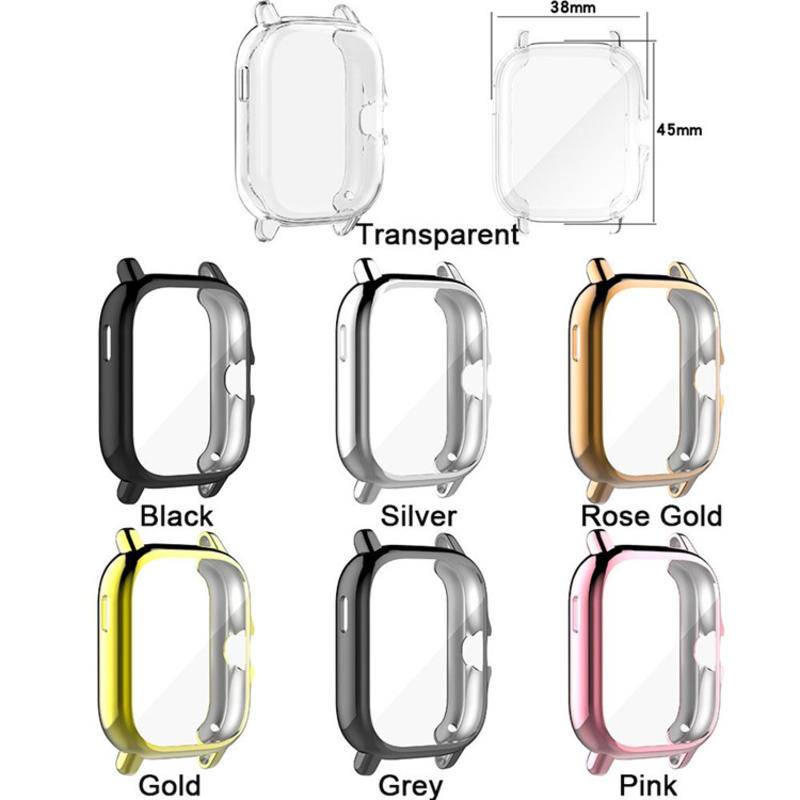 Soft Case TPU Bumper Pelindung Layar Smartwatch Huami Amazfit GTS2 GTS3 GTR2 GTR3 Pro