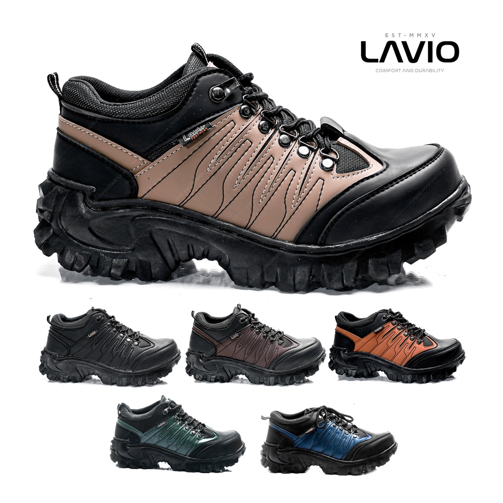 Lavio Sepatu Boots WANITA Cewek women Safety G22 Original Praktis