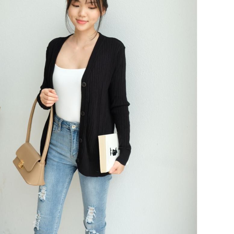 ♕ O-0151 Cardigan Knit Premium ☟