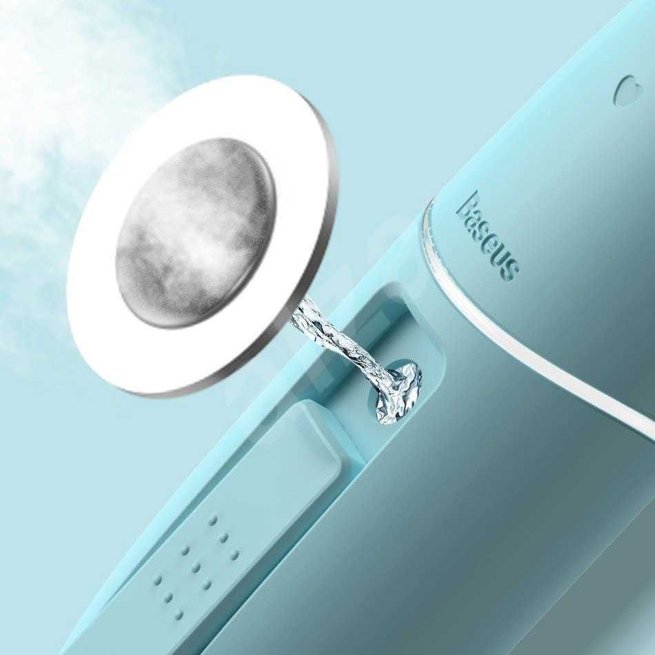 (BISA COD) RVOSTR Baseus USB Humidifier Nano Mist Sprayer Facial Steamer 15ml - ACBSY-0G