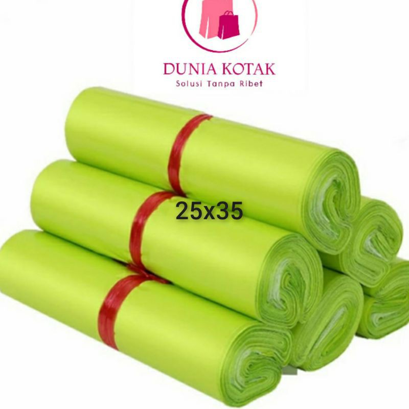 

Plastik Polymailer Hijau 25X35