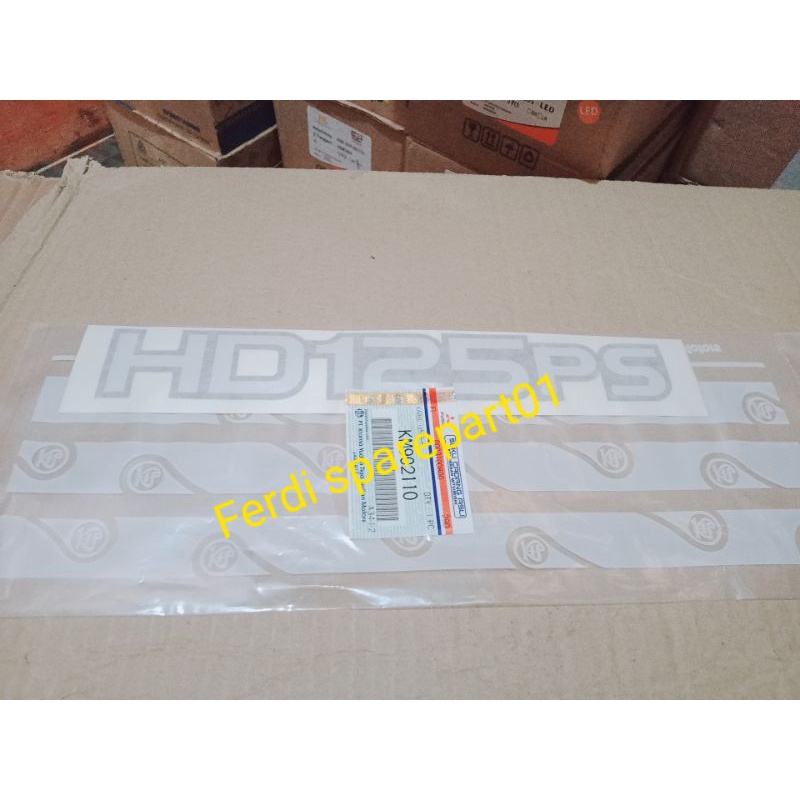 Stiker HD125PS original MITSUBISHI