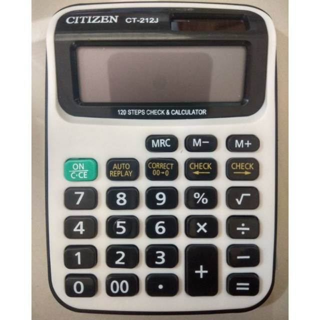 

Kalkulator Citizen Ct 212 J