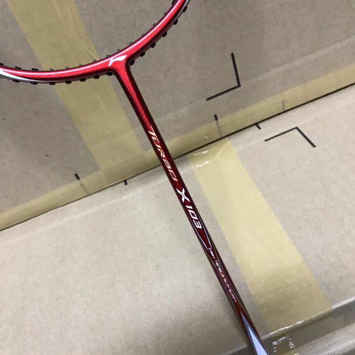 NEW RAKET BULUTANGKIS LINING TURBO X 103 ORIGINAL BATANGAN