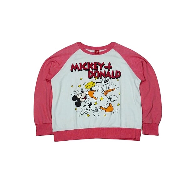 Crewneck Disney Mickey & Donald Duck Second Hoodie Tracktop Full Branded