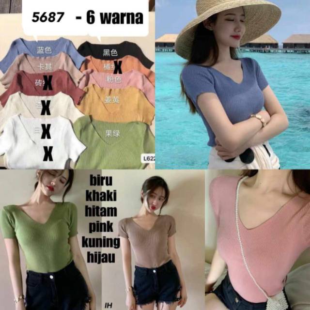 Atasan rajut 5687