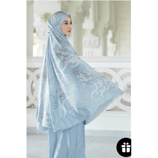 The Wave Prayer Robe - Lagoon - Buttonscarves