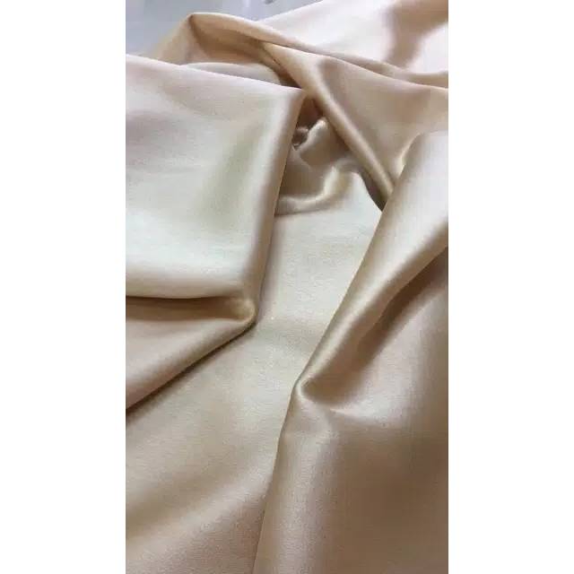 MURAH Kain Bahan maxmara polos/ Kain bahan maxmara silk/kain satin maxmara /bahan gamis,kebaya
