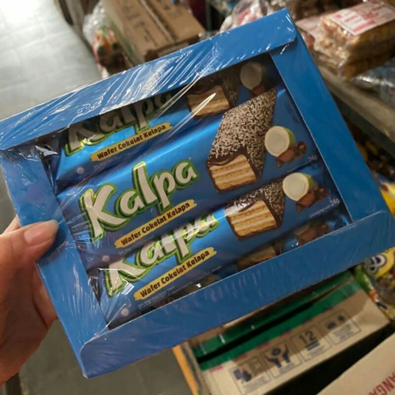 

KALPA Wafer Cokelat Kelapa/Pack