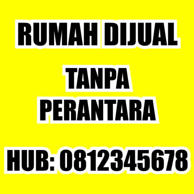 Contoh Spanduk Iklan Jual Rumah - desain spanduk kreatif