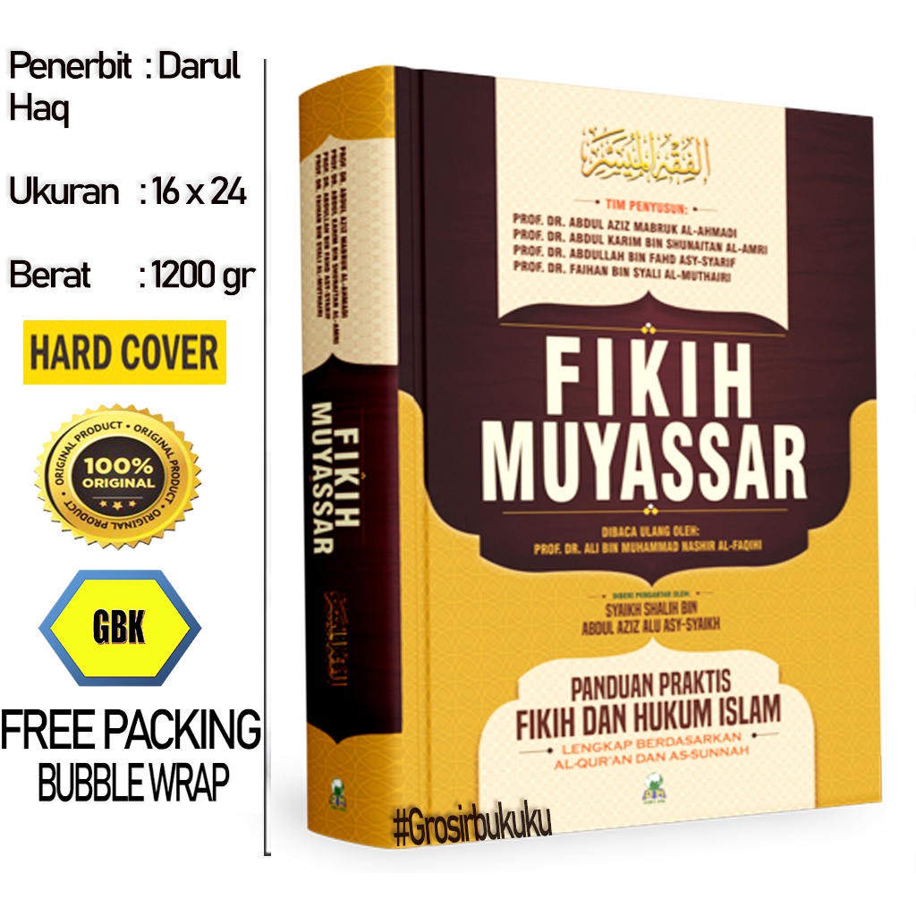 Buku Fikih Muyassar Panduan Praktis Fikih dan Hukum Islam - Darul Haq