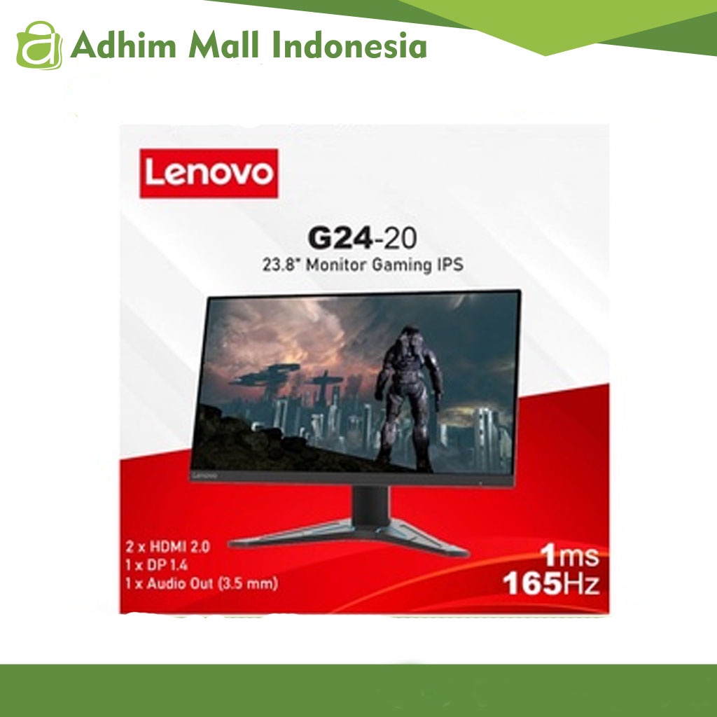 Lenovo G24-20 Monitor Gaming 23.8" FHD IPS 165Hz
