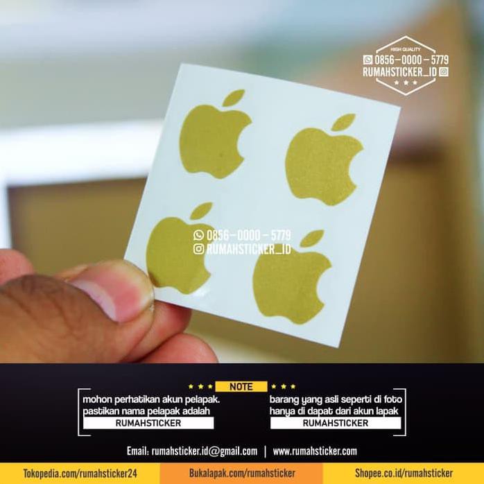 Sticker Logo Apple Best Quality Shopee Indonesia