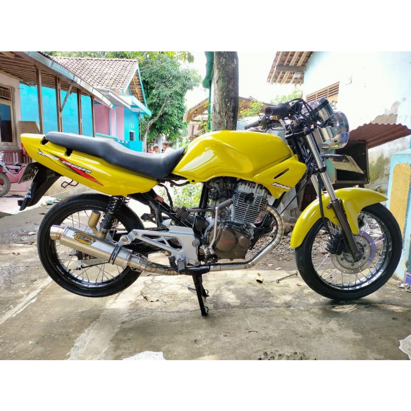 knalpot Bulat kompetisi Leher J Tiger Tilas Tilam Tirev ORIGINAL RDM SPESIALIST MUFFLER