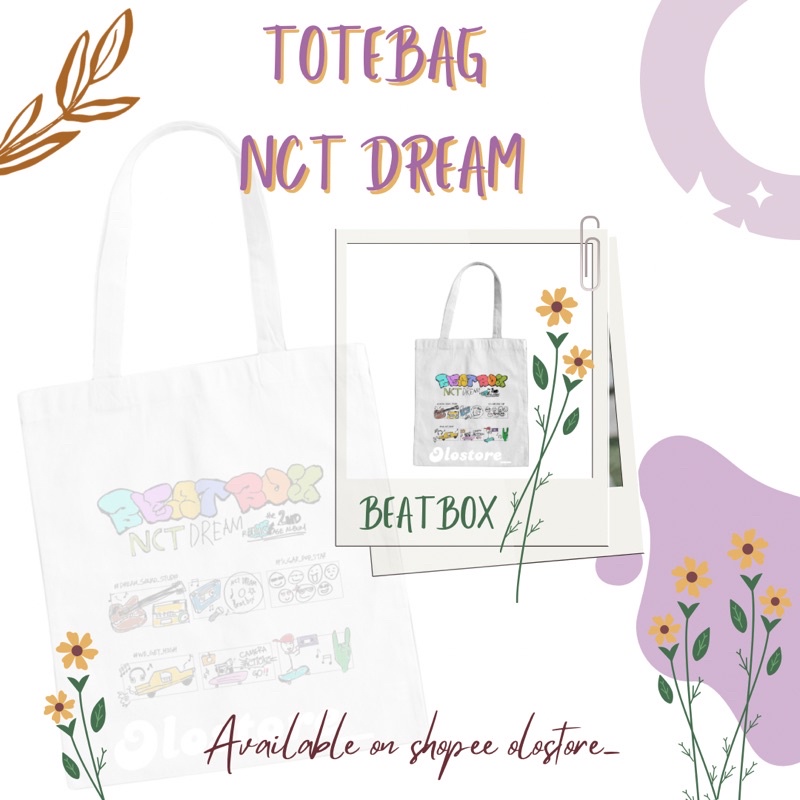 TOTEBAG BEATBOX NCT DREAM