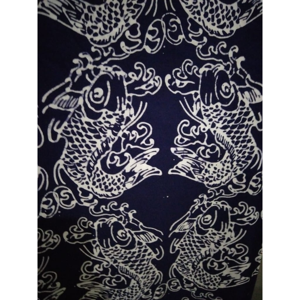 Kain Batik Motif Ikan Lele