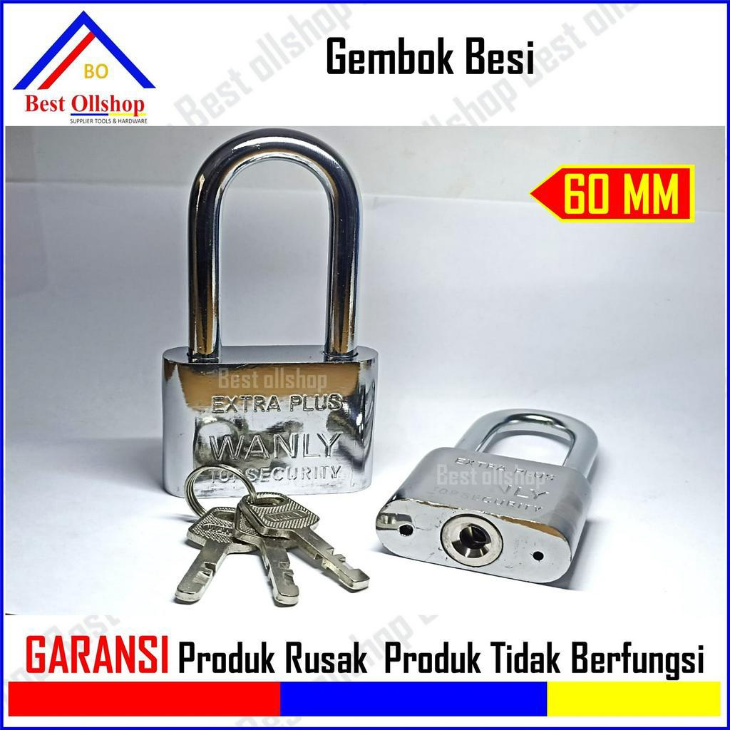 Gembok Pintu Leher Pendek Dan Panjang 60mm / Gembok Pagar gembok anti maling