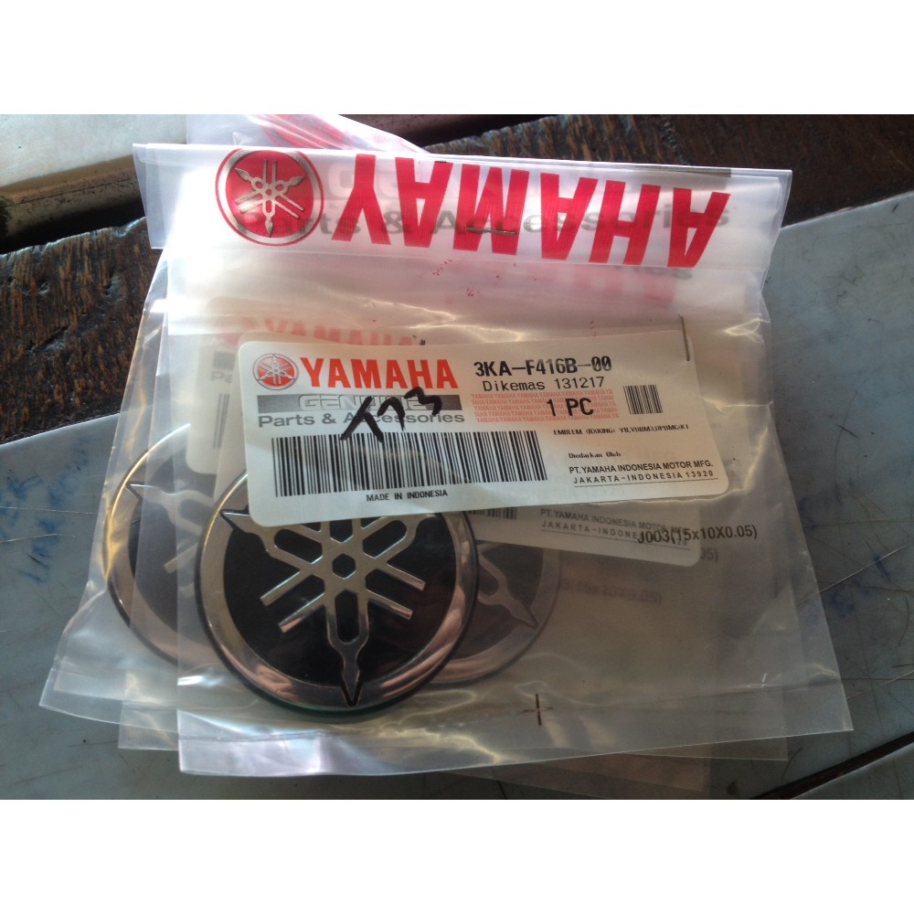 Emblem Logo Tangki RX King 3KA-F461B-00 Ori Yamaha harga Per Pcs / Satuan