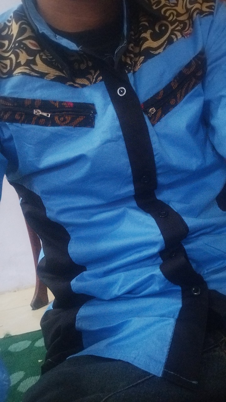 Kemeja Batik Vino Kombinasi Batik