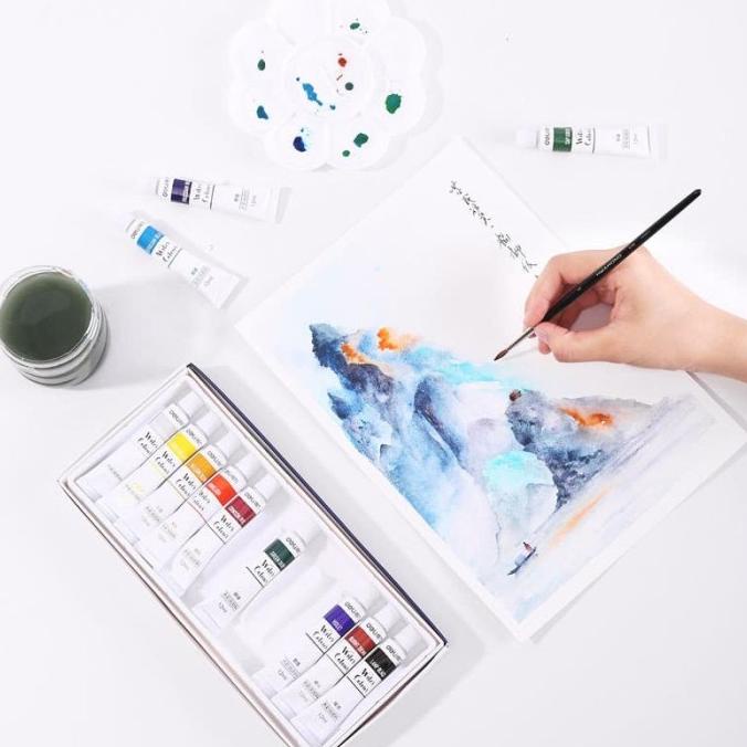 

TERMURAH Deli Watercolor Cat Air Tidak Mudah Luntur Alat Lukis73850/73851/73852/CAT AKRILIK SET/CAT AKRILIK SET 24 WARNA/CAT AKRILIK PASTEL/CAT AIR/CAT AIR LUKIS SET/CAT AIR GIOTTO/KUAS LUKIS 1 SET/KUAS LUKIS KECIL/KUAS LUKIS LENGKAP/KANVAS LUKIS/KANVAS