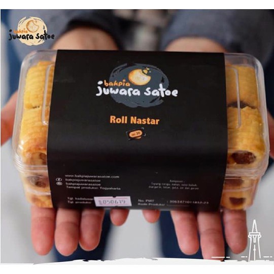 [ ISI 30 ] NASTAR ROLL ORIGINAL - BAKPIA JUWARA SATOE OLEH OLEH KHAS JOGJA