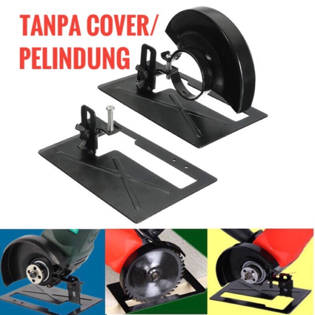 Stand holder grinder - dudukan gerinda tangan jadi circular saw