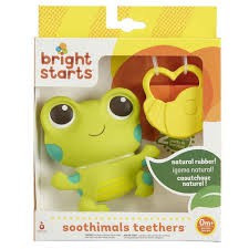 Bright starts Soothimals giraffe/frog isi 2pcs