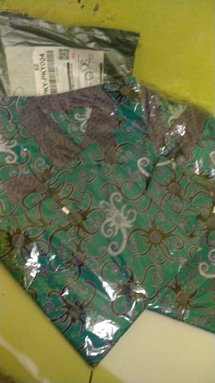 [cod] Batik Couple Keluarga Sania Ruffle Ori Ndoro Jowi Dnt Kupu Kuning