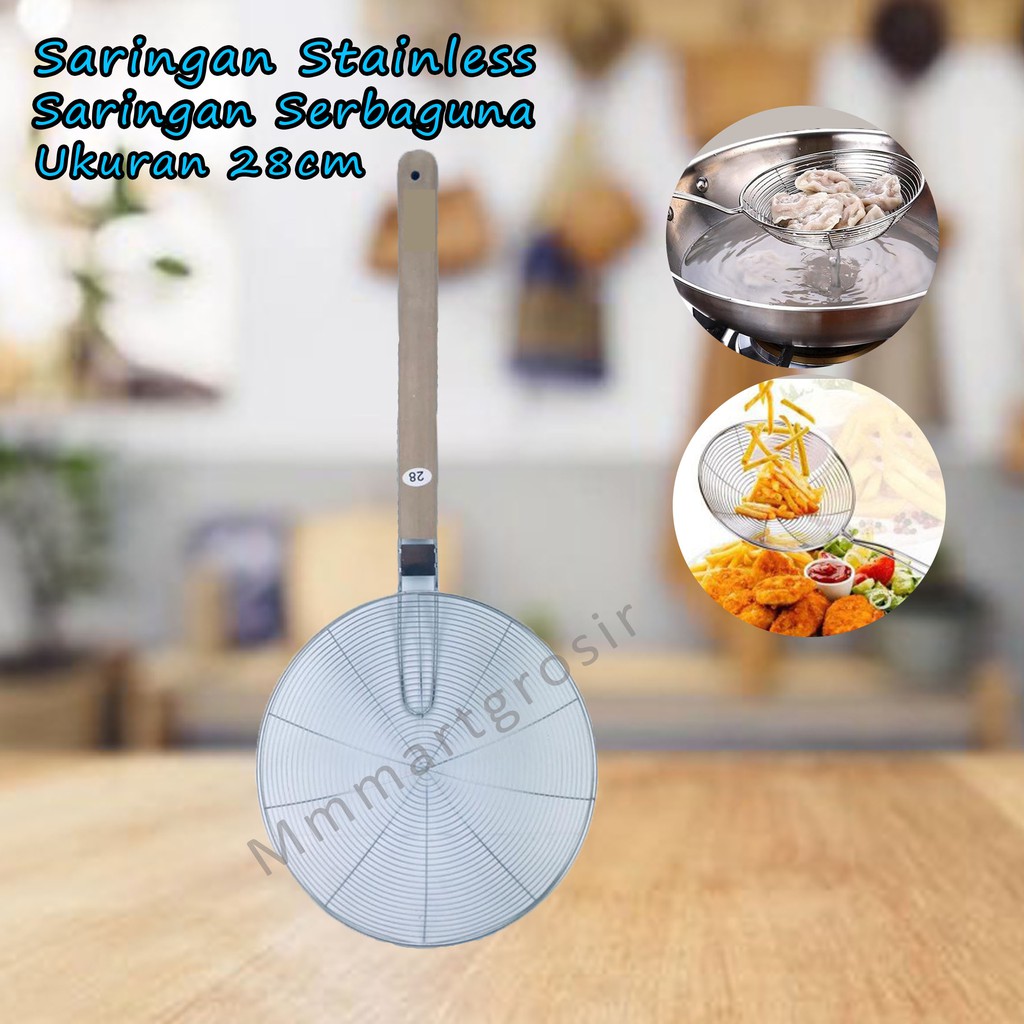 Saringan / Saringan Stainless / Saringan Serbaguna / 28cm