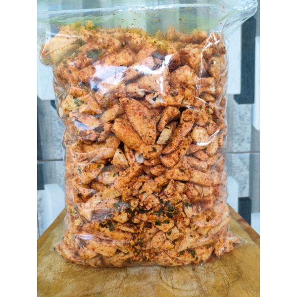 Basreng Hah pedas daun jeruk 1kg-2
