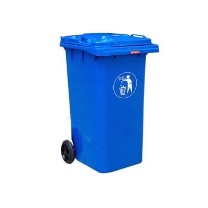 Lion Star Astana Dust Bin 120 Liter Roda BLUE