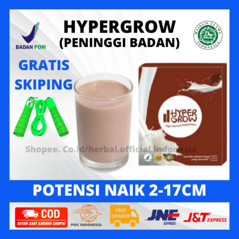 

[COD] HYPERGROW | susu peninggi badan herbal | hypergrow | peninggi badan original 100%