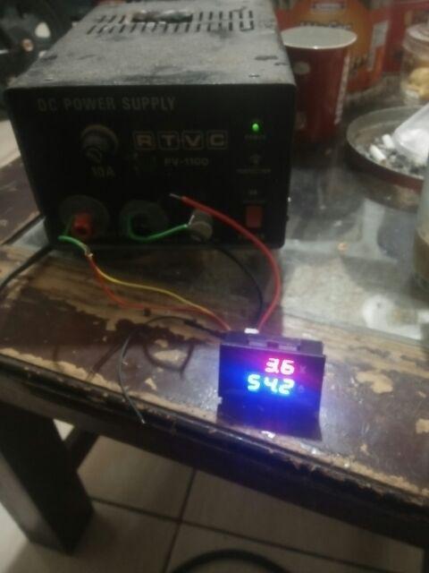 Dc 100v 50a Ganda Merah Dan Biru Led Ammeter Voltmeter Digital Amp Meter Gauge Tampilan