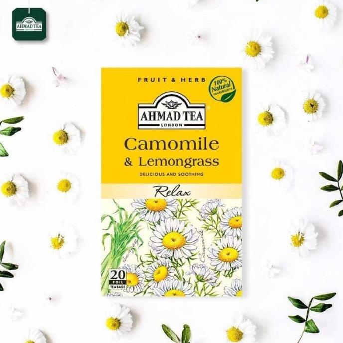 

[COD] Ahmad Tea Relaxing Camomile & Lemongrass Teh Bunga & Sereh Sehat 20s- [COD]